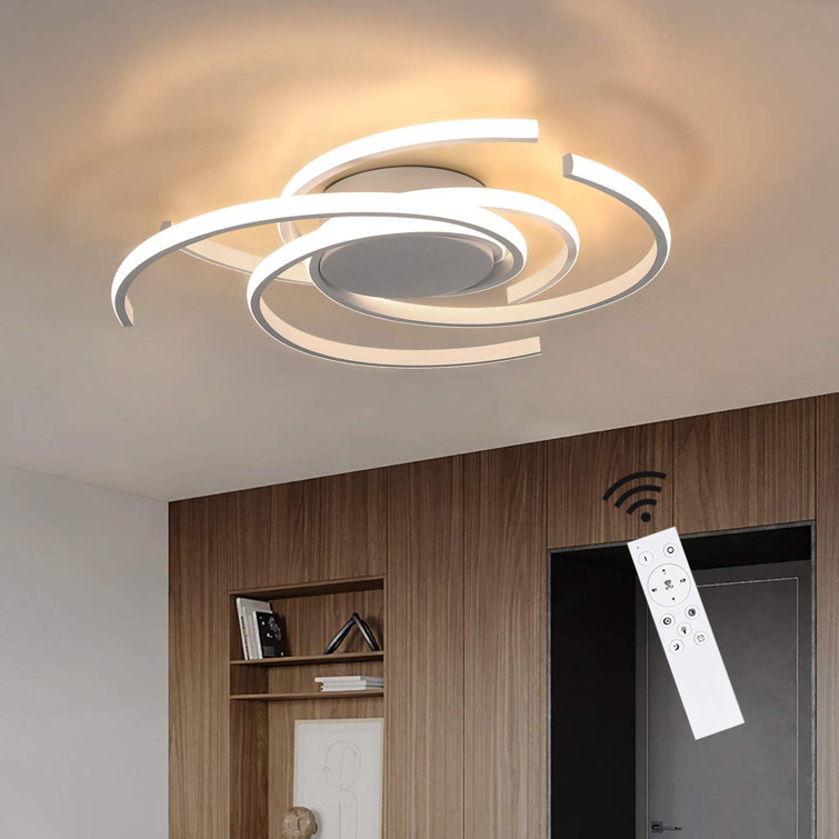 Metro Lane LED Ceiling Light Dimmable with Design Schantz Wayfair.co.uk